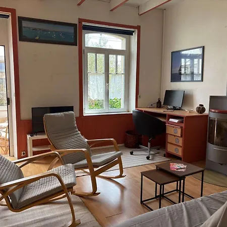 Maison De Pecheur Charmante Avec Parking Sur L'ile Grande - Fr-1-542-72 普勒默尔博杜